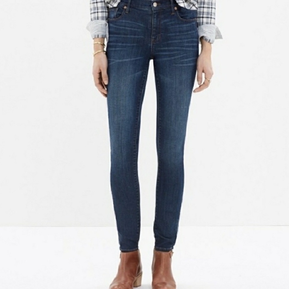 Madewell 10" high-rise skinny 27